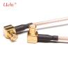 Buy cheap IoT Coax Cable 50 Ohm RG316 90-Degree MCX To MCX Male Cable Assembly from wholesalers