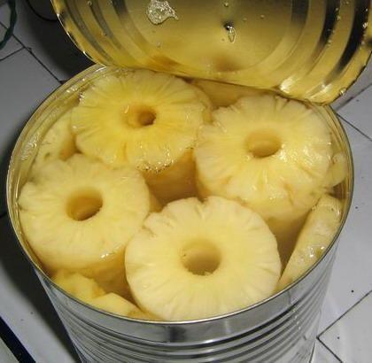 Buy cheap HACCP Home Canned Fruit Food Fresh Pineapple In Syrup from wholesalers
