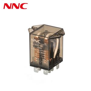 China Clion NNC Electromagnetic relay HHC68C 2Z dc 12v Power relay with flange type on sale