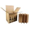 Buy cheap Beer Packaging Custom Corrugated Boxes 40X40X0.5cm Environmental Friendly Material from wholesalers