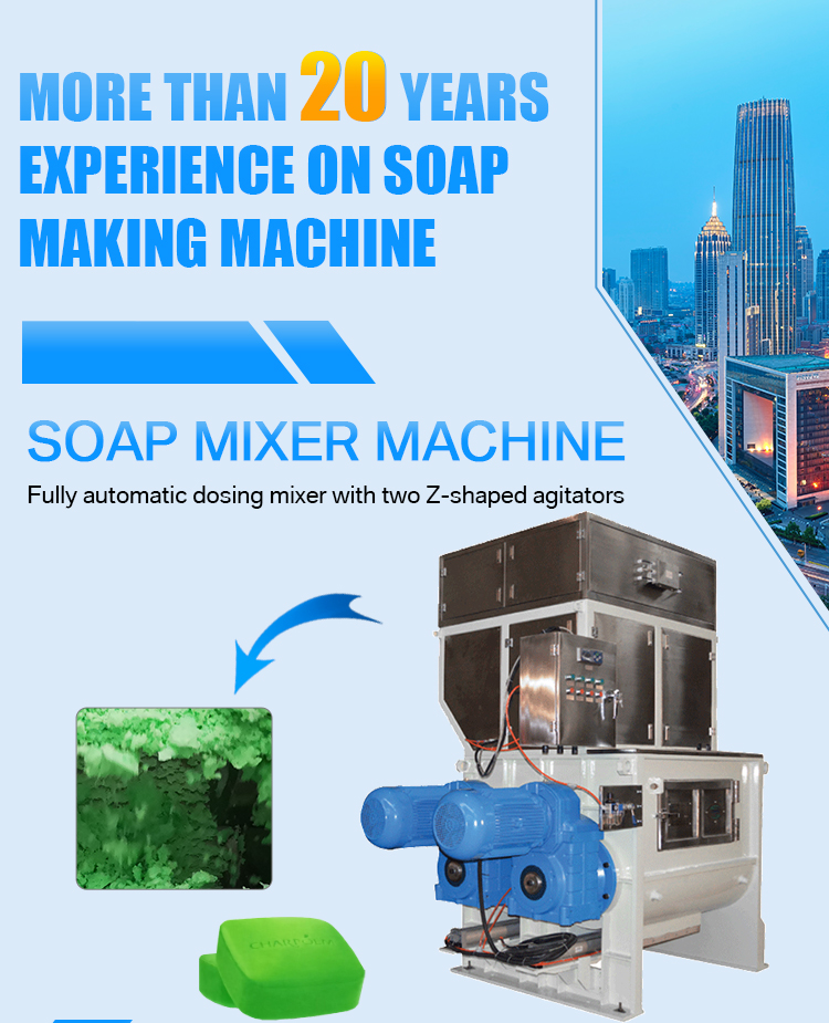 Chemicals Heating LIMAC 2000ES-3D540Z Soap Mixer Machine with Two Z-Shaped Agitators