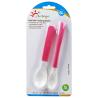 Buy cheap PP TPE Soft Baby 110℃ Color Changing Plastic Spoons from wholesalers