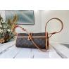 Buy cheap Monogram Printing 30cm Women'S Leather Crossbody Sling Bag Gold Ball Decoration from wholesalers