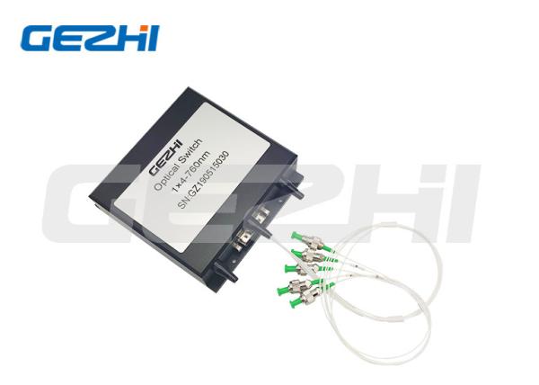 Buy cheap 1x4 Ports Single Mode Fiber Switch Non Latching from wholesalers