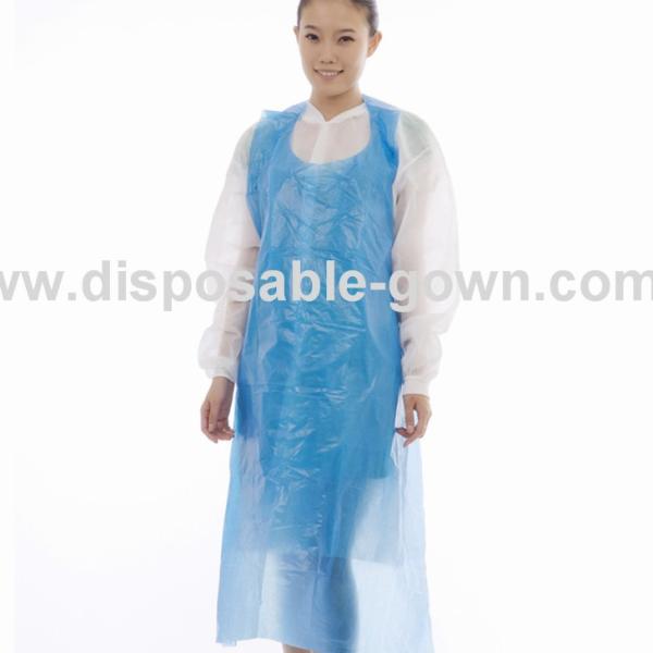 Buy cheap Anti Dust 0.08mm Polyethene Disposable Aprons ISO13485 from wholesalers
