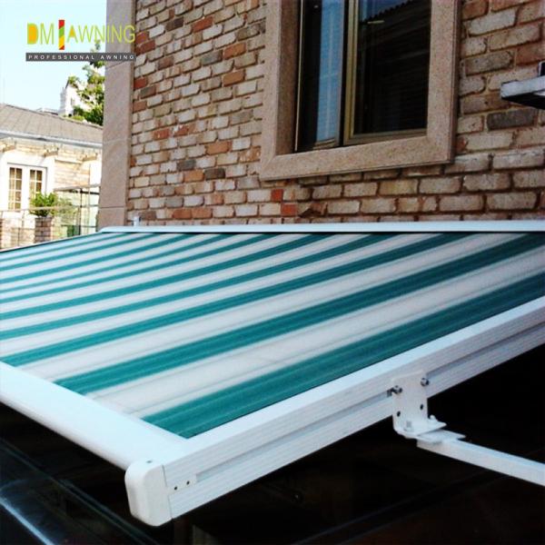Buy cheap Conservatory Patio Retractable Roof Awning / Free Standing Balcony Roof Retractable Awning from wholesalers