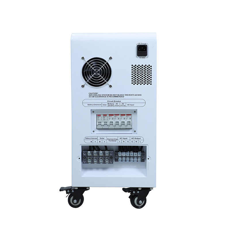 Outdoor Solar 3KW Portable Power Station LiFePO4 Battery Built In MPPT