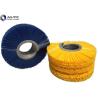 Buy cheap Flexible Spiral Brush Industrial Cleaning Nylon Roller Black White Aluminum Base from wholesalers