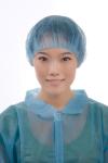 CE Breathable Disposable Non Woven Bouffant Cap