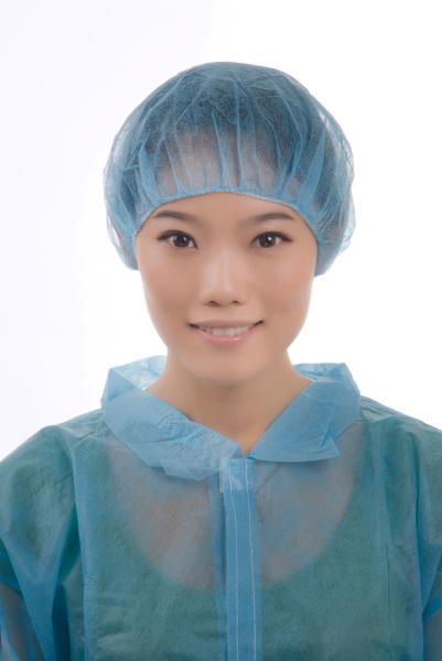Buy cheap Hygiene Nonwoven Disposable Bouffant Cap With Single Elastic from wholesalers