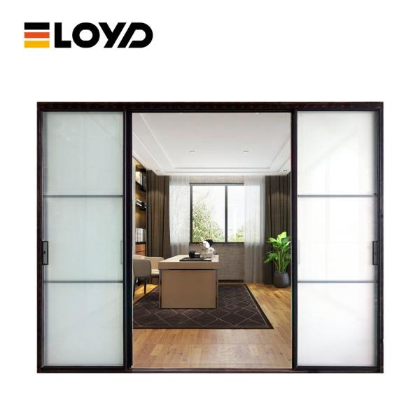 Buy cheap Minimalist Waterproof Glass Sliding Door Burglar Proof Unbreakable ODM from wholesalers