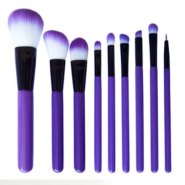 Buy cheap Fashionable Makeup Brush Personalized Dark Wooden Handle Face Eye Makeup Brush from wholesalers