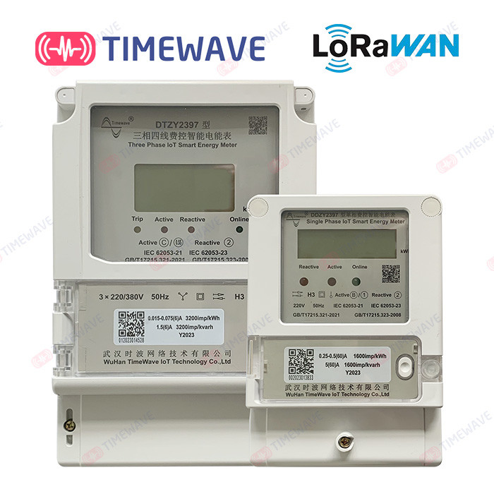 WiFi Three Phase Energy Meter with Prepaid Remote Control and On-off Control
