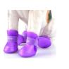 Buy cheap Pet supplies silicone rain boots, non-slip pet shoes, candy color fashion cute dog shoes，red,yellow,pink,black; from wholesalers