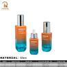 Buy cheap Factory Direct Sale 30ml 100ml 2 Color Gradient Glass Packaging Lotion Pump Dropper Bottle Skin Care Set from wholesalers