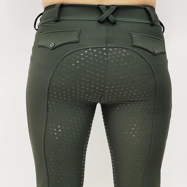 Buy cheap Polyester High Waisted Full Seat Riding Breeches Quick Dry Women Equestrian Pants from wholesalers