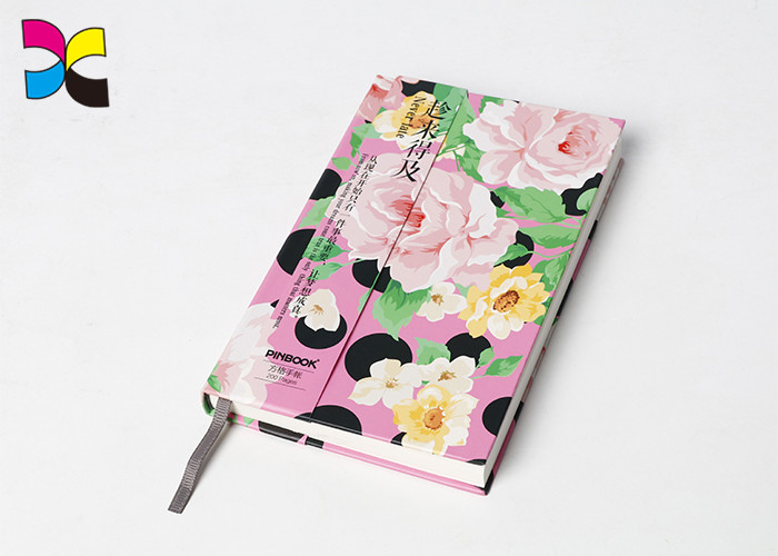 Hardcover Binding Promotional Custom Printed Notebooks Gloss Or Matt Varnish