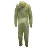 Buy cheap PP+PE 50GSM Breathable Waterproof Anti-static Disposable Medical Clothing Polyester Thread Rib-knitted Cuffs&Ankles from wholesalers