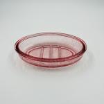 3Pcs Colorful Style Glass Bathroom Accessories Set With Crack Effect And