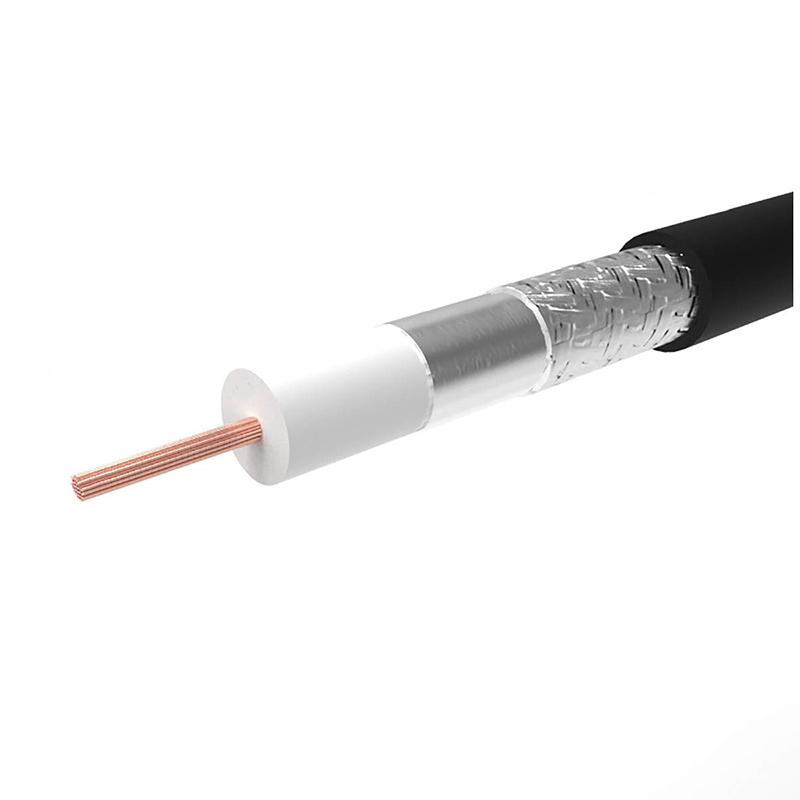 Highly Braid Shielded Coil Wire CCC CE ISO 10-100m 12 Core and Radio Coaxial RG6 Cables