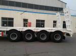 Mechanical 700mm Ladder Heavy Duty Semi Trailer Q345B 14m Lowbed