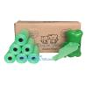 Buy cheap Bone Shaped Dog & Pet Waste Bag Holder - Holds Standard Rolls of Poop Bags, green color dog dispenser +3rollings waste b from wholesalers
