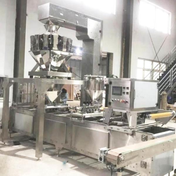 10-20 Trays/Min Automatic Tray Sealer Machine For PP/PE/PVC/PET Packaging