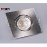 Buy cheap Adjustable Square Ceiling Spotlights Recessed Gu10 Downlight Fixtures from wholesalers