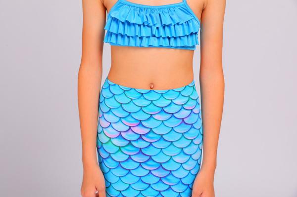 Buy cheap Bright Fabric Little Kid Mermaid Tails Mermaid Tails With Protectors / Monofin from wholesalers