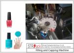 High Reliability Nail Polish Filling Machine / Monoblock Filling Machine