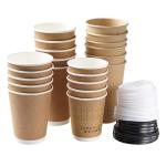 12oz Single Layer Compostable Paper Cold Cups