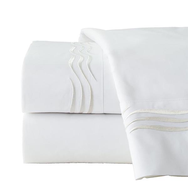 75GSM 100% Polyester Microfiber Fashion Bed Sheet with Beautiful Embroidery 4PCS