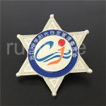 Shooting club badge customized, personalized custom club badge, badge numbers do
