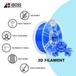 iBOSS 3D Printing Filament PETG Dark Blue Filament 1.75mm FDM Forming Technology