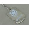 Buy cheap Military Personalised Dog Tags Die Casting Enamel Nickel Plating from wholesalers