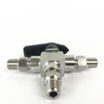 3 way ball valves high temperature ball valves 1/2