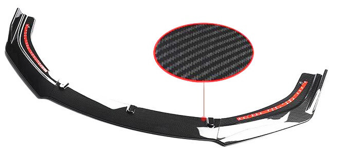 Sport Style Front Bumper Diffuser Auto Body Kits for HONDA New Civic 2016 2018