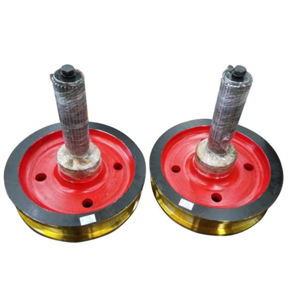 Buy cheap Carbon Steel Alloy Steel Crane Spare Parts Wheels GB4628-2000 Standard from wholesalers