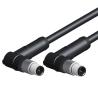 Buy cheap IP68 IP67 Automation Connector M5 Circular Male Molded Right Angle Cable Connector from wholesalers