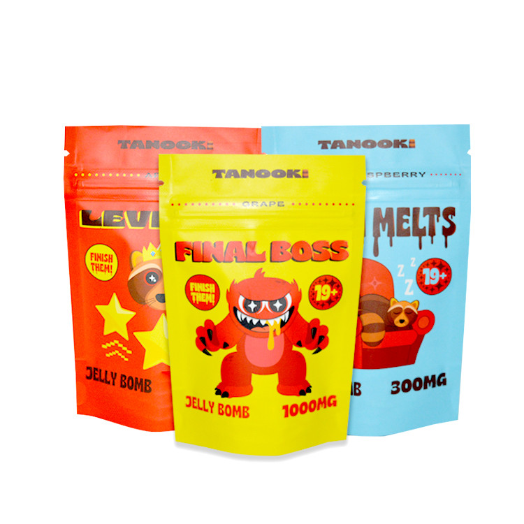 Cali 420 Packaging Child Proof Zipper Bags 3.5G 7G 14G 1Oz For Food Storage