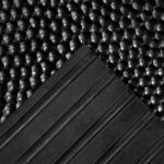 1.20m X 2.50m Rubber Mats For Horse Stall Walls Color Black And Thickness 18mm