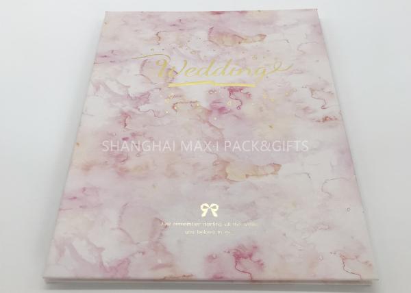 Buy cheap Refillable Red / White Scrapbook Album Memorial Themed Mini To Extra Large Wedding Guest Book from wholesalers