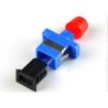Buy cheap FC - SC Fiber Optic Adapter Single Mode Blue Color For Local Area Network from wholesalers