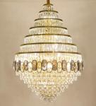 Crystal villa large chandelier for living room hotel lobby decoration lighting