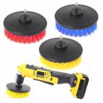 Drill brush Automotive Soft Drill Brush Leather Cleaner Car Wash Kit