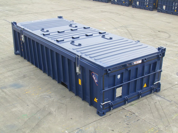 40ft Open Top Shipping Container Half Height Steel or Tarpaulin Roof Cover 40 Feet Length Choose Capacity 14.36 cbm
