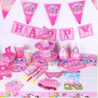 Buy cheap My Little Pony Baby Shower Childrens Disposable Party Tableware Sets product