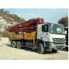 Buy cheap 120m 178 Sy Concrete Pump on MB Truck Vibrating Amplitude 2.6mm Concrete Boom Pump from wholesalers