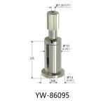 Cylinder Exit Cable Wire Gripper Silver Plated 15*53mm For Suspension Kit