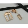 Buy cheap Silver Bronze Gold Shoe Buckles Environmental Protective For Men Women from wholesalers